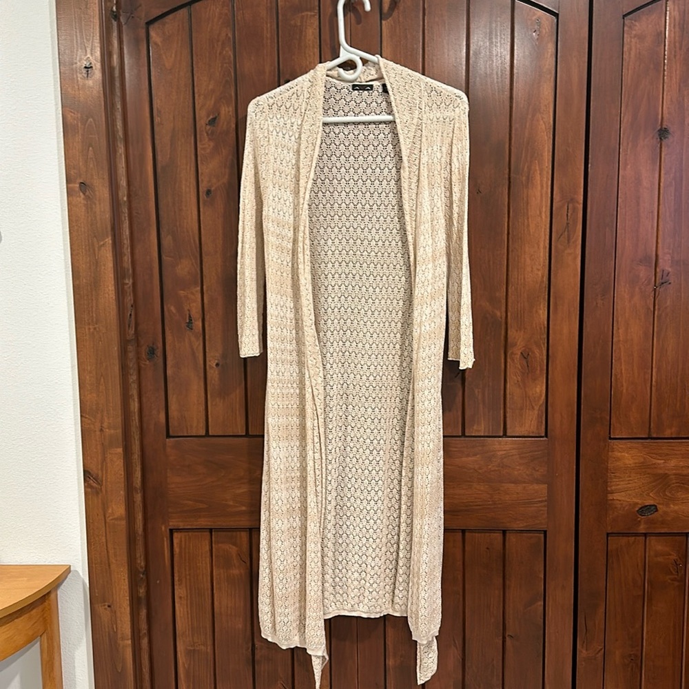 AVA-long knit sweater/cartigan